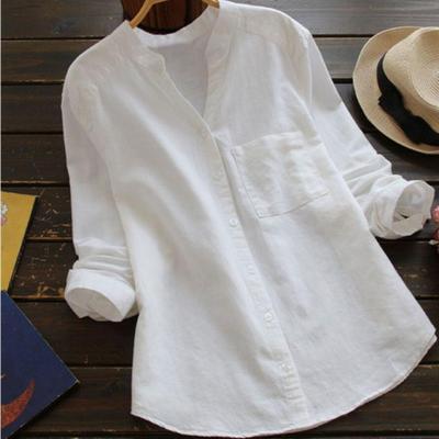 Linen Cotton Casual Loose Shirt-Buy 3 Get Free Shipping