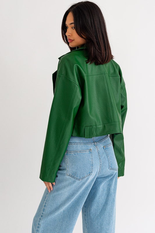 In Control Jacket in Green
