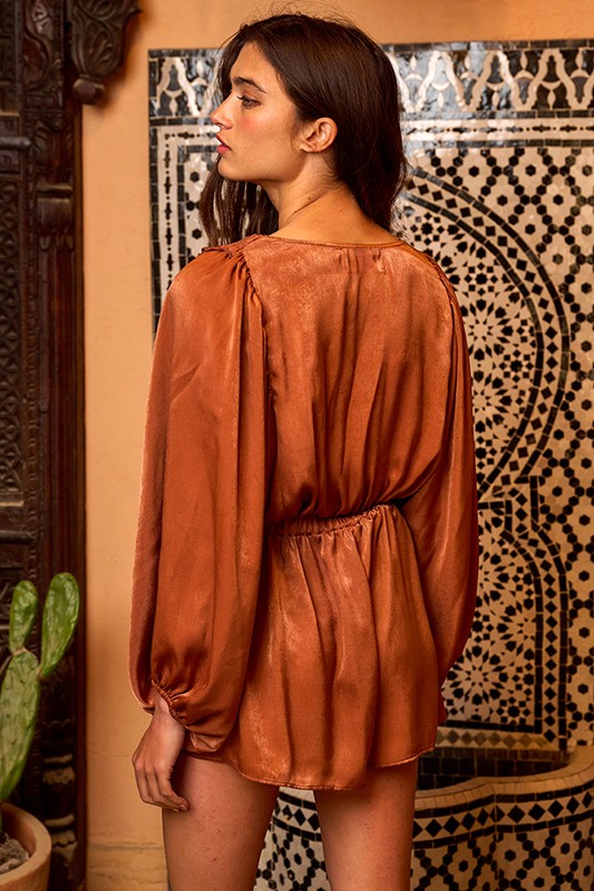 Next Level Romper in Rust