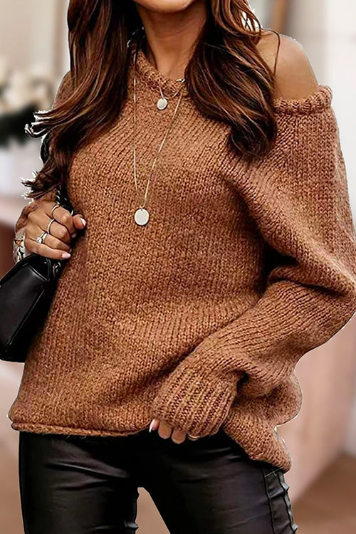 Trixiedress Long Sleeve Knit Pullover Sweater